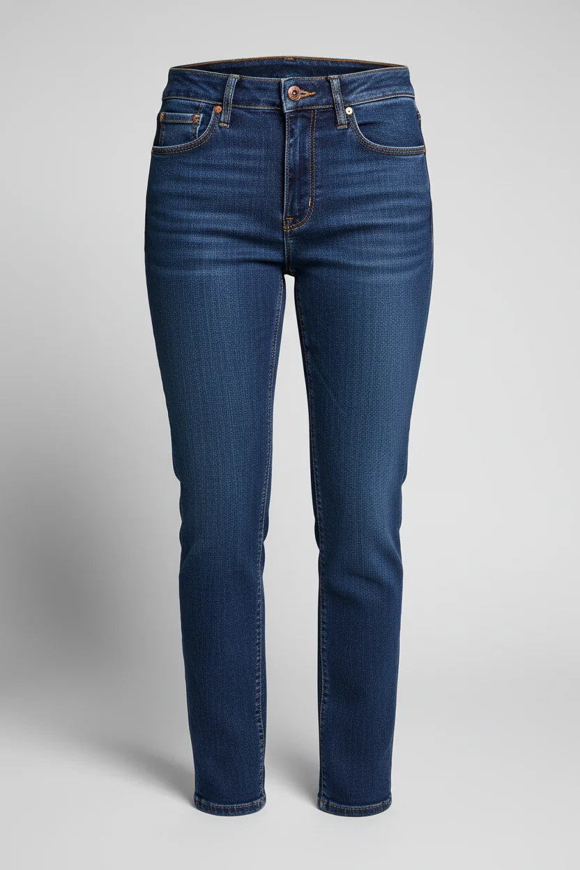 Slim Fit Stretch Denim Jeans - Image 4